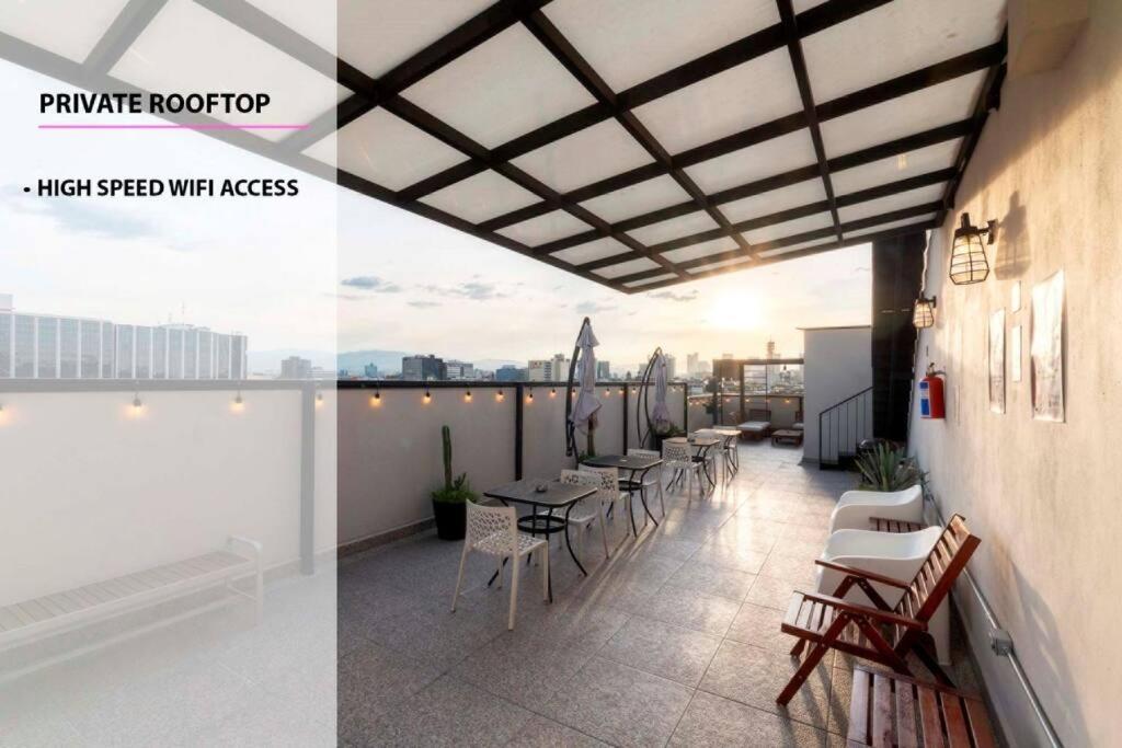 506 Great Location Ac 1bdrm 1bath Rooftop Vakantiehuis Mexico-stad